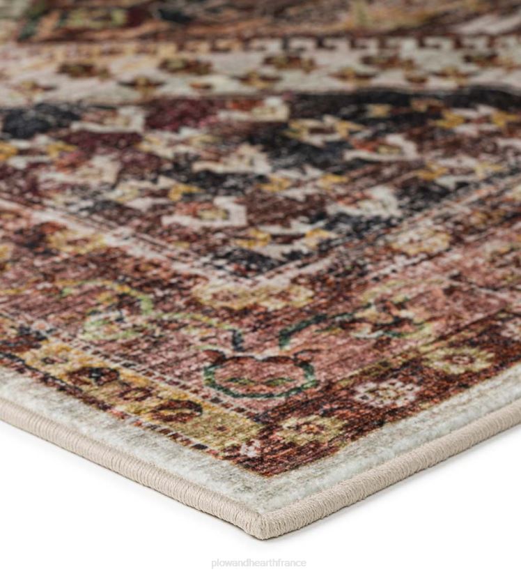 Plow & Hearth articles ménagers tapis arlequin de moulin de tombes d'intérieur/extérieur 0BNZ1305