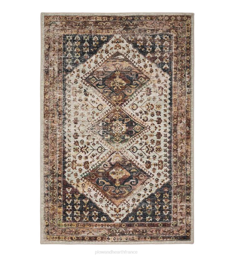 Plow & Hearth articles ménagers tapis arlequin de moulin de tombes d'intérieur/extérieur 0BNZ1305