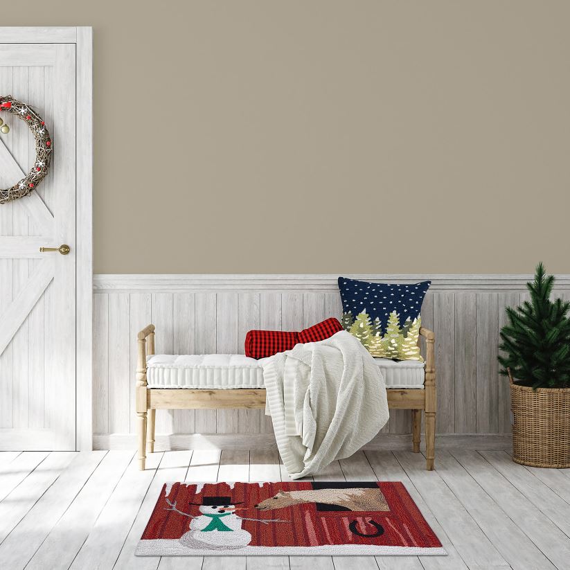 Plow & Hearth articles ménagers tapis d'accent intérieur/extérieur crocheté à la main 0BNZ1328