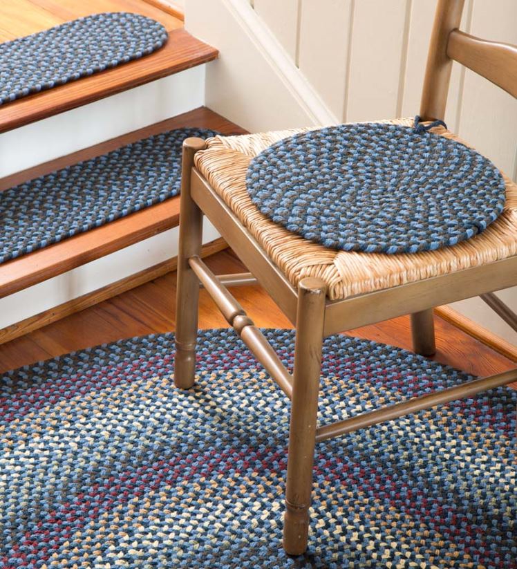 Plow & Hearth articles ménagers tapis roanoke en polypro tressé intérieur/extérieur, fabriqué aux États-Unis 0BNZ1281