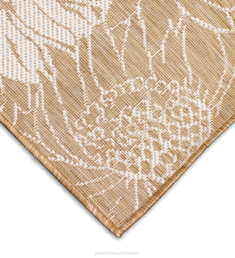 Plow & Hearth articles ménagers tapis tournesol intérieur/extérieur 0BNZ1442