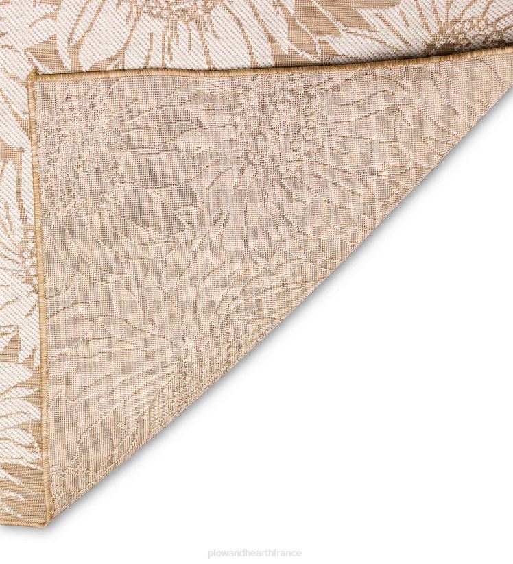 Plow & Hearth articles ménagers tapis tournesol intérieur/extérieur 0BNZ1442