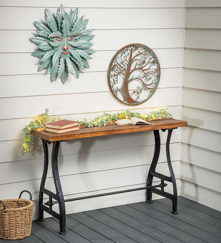 Plow & Hearth articles ménagers guirlande de feuilles lumineuses à piles intérieur/extérieur 0BNZ1669