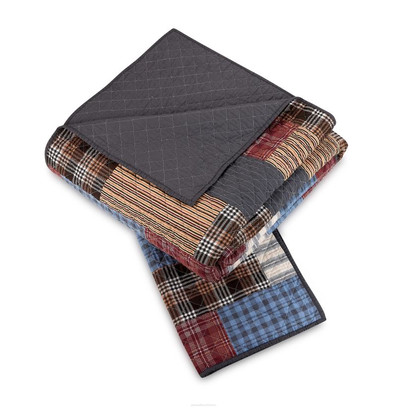 Plow & Hearth articles ménagers Ensemble 3 pièces de courtepointe en coton pour bord de cabine - grand lit/grand lit 0BNZ2653