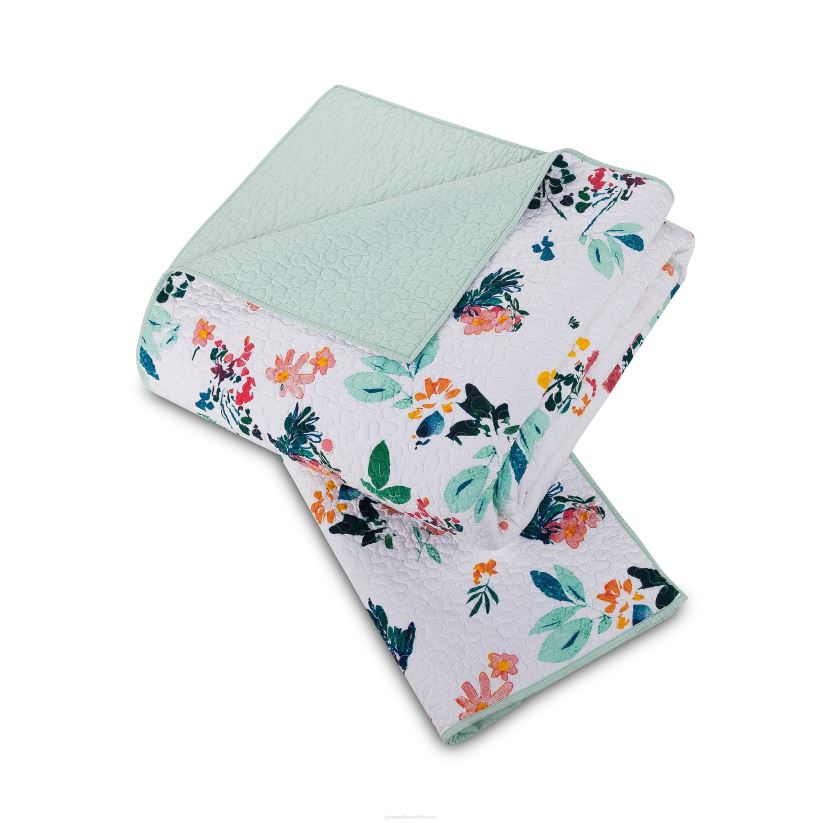 Plow & Hearth articles ménagers ensemble de courtepointe en coton violet - très grand lit 0BNZ2675