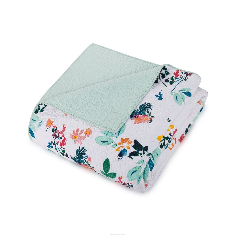 Plow & Hearth articles ménagers ensemble de courtepointe en coton violet - très grand lit 0BNZ2675