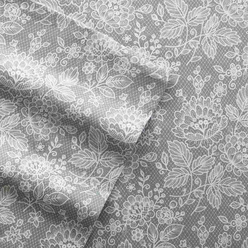 Plow & Hearth articles ménagers ensemble de draps en micro flanelle imprimé - carreaux d'écorce - complet 0BNZ2686