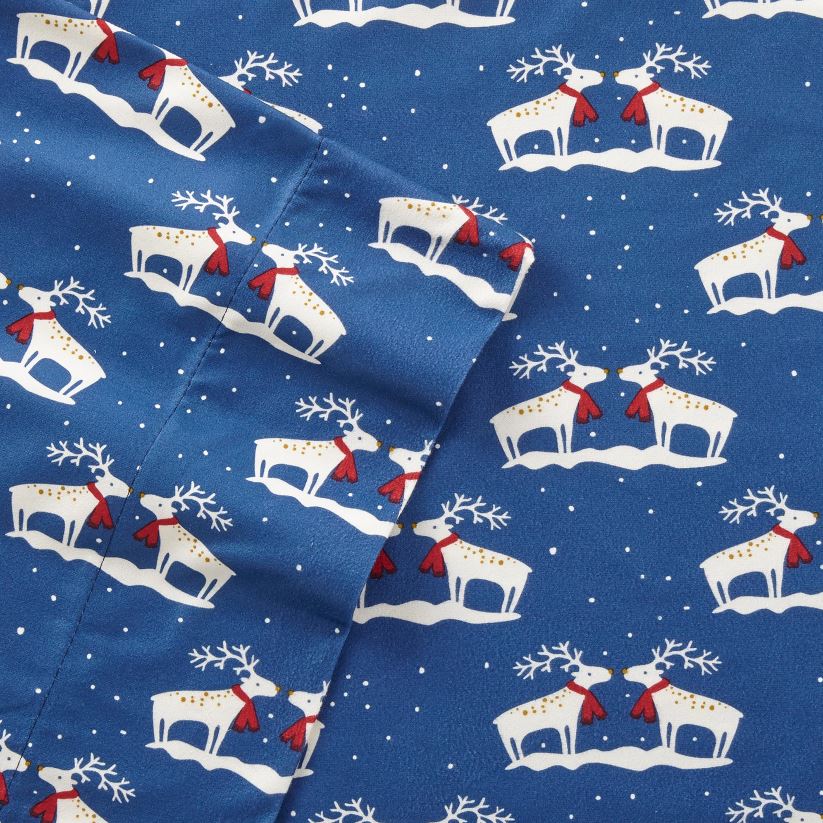 Plow & Hearth articles ménagers ensemble de draps en micro flanelle imprimé - carreaux d'écorce - complet 0BNZ2686