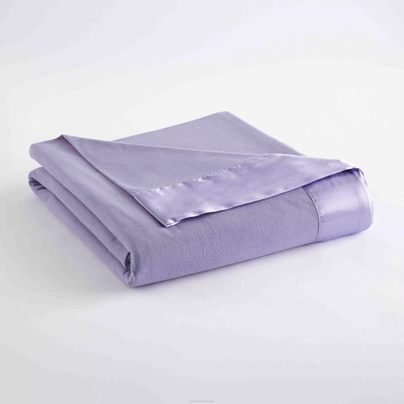 Plow & Hearth articles ménagers couverture légère en micro flanelle toute l’année - améthyste - king 0BNZ2688
