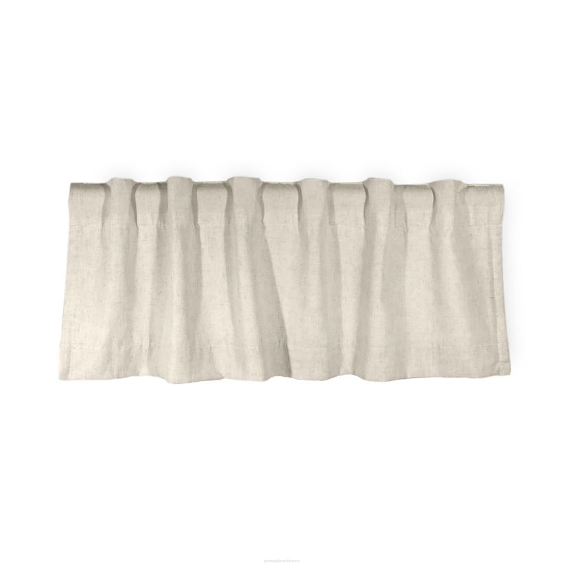 Plow & Hearth articles ménagers cantonnière de rideau à passe-tringle en tissu fait maison, 40