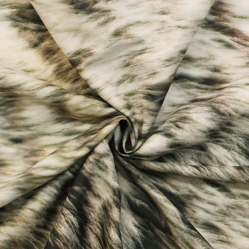 Plow & Hearth articles ménagers Panneaux de rideaux à passe-tringle photoréalistes inspirés de la nature - scène d'ours - 52