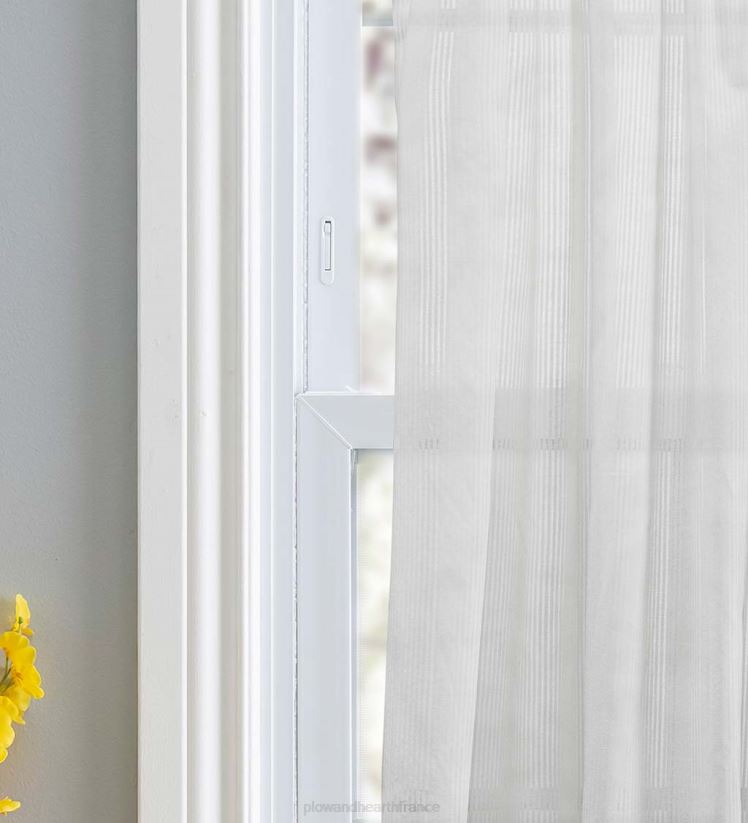 Plow & Hearth articles ménagers embrassez les rideaux à passe-tringle à plis ombrés 0BNZ2587