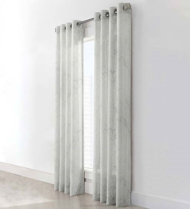 Plow & Hearth articles ménagers panneau de rideau à œillets Surry 0BNZ2616