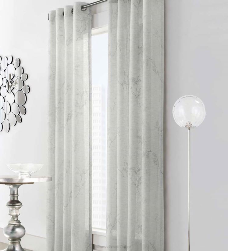 Plow & Hearth articles ménagers panneau de rideau à œillets Surry 0BNZ2616