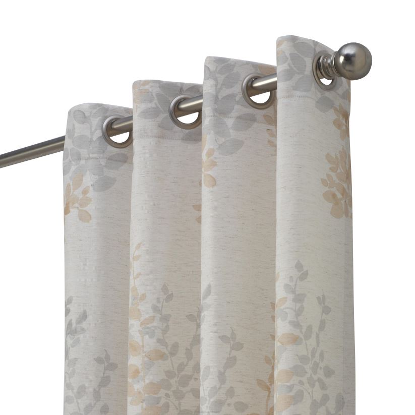 Plow & Hearth articles ménagers panneau de rideau à œillets nora - bleu - 50