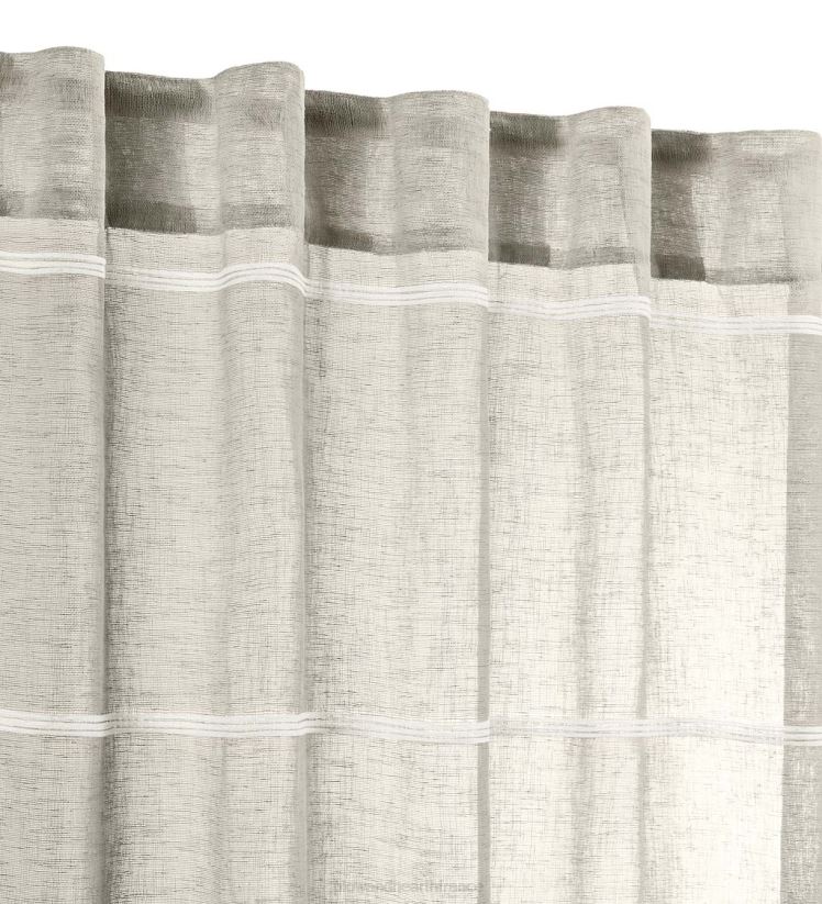 Plow & Hearth articles ménagers panneau à œillets à rayures horizon 0BNZ2613