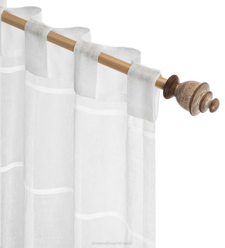 Plow & Hearth articles ménagers panneau à rayures horizontales 0BNZ2599