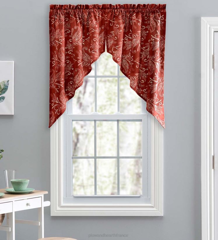 Plow & Hearth articles ménagers rideaux de feuilles de lexington 0BNZ2582