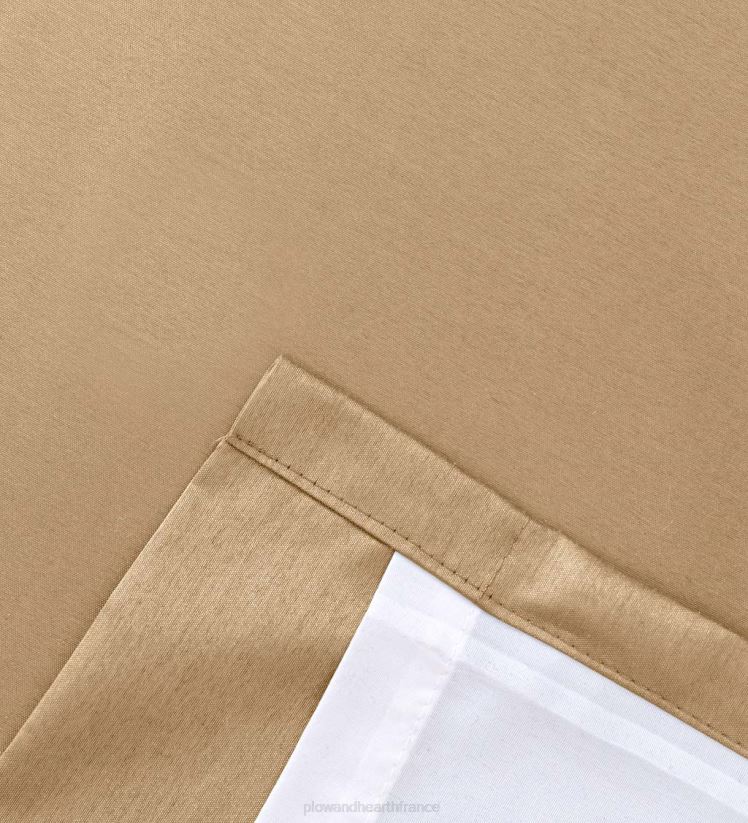 Plow & Hearth articles ménagers rideaux en fausse soie Luna 0BNZ2598