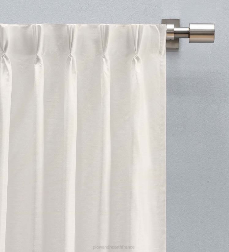 Plow & Hearth articles ménagers rideaux en toile de jute 0BNZ2608