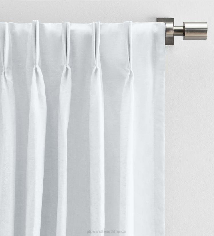 Plow & Hearth articles ménagers rideaux sereins en mélange de lin 0BNZ2607