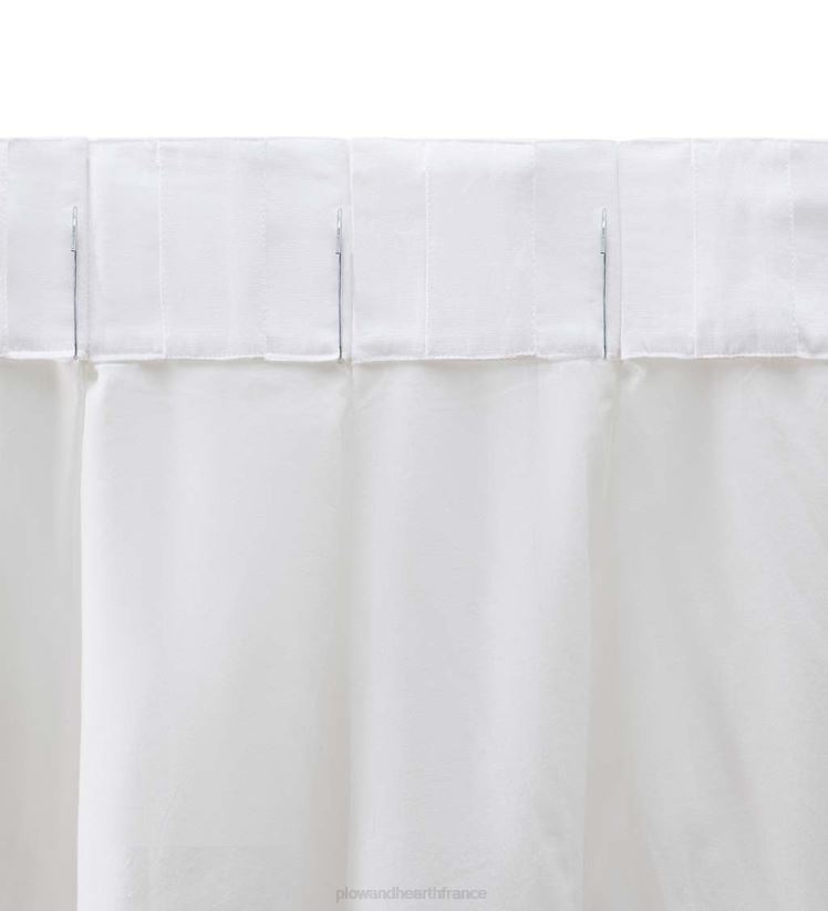 Plow & Hearth articles ménagers rideaux sereins en mélange de lin 0BNZ2607