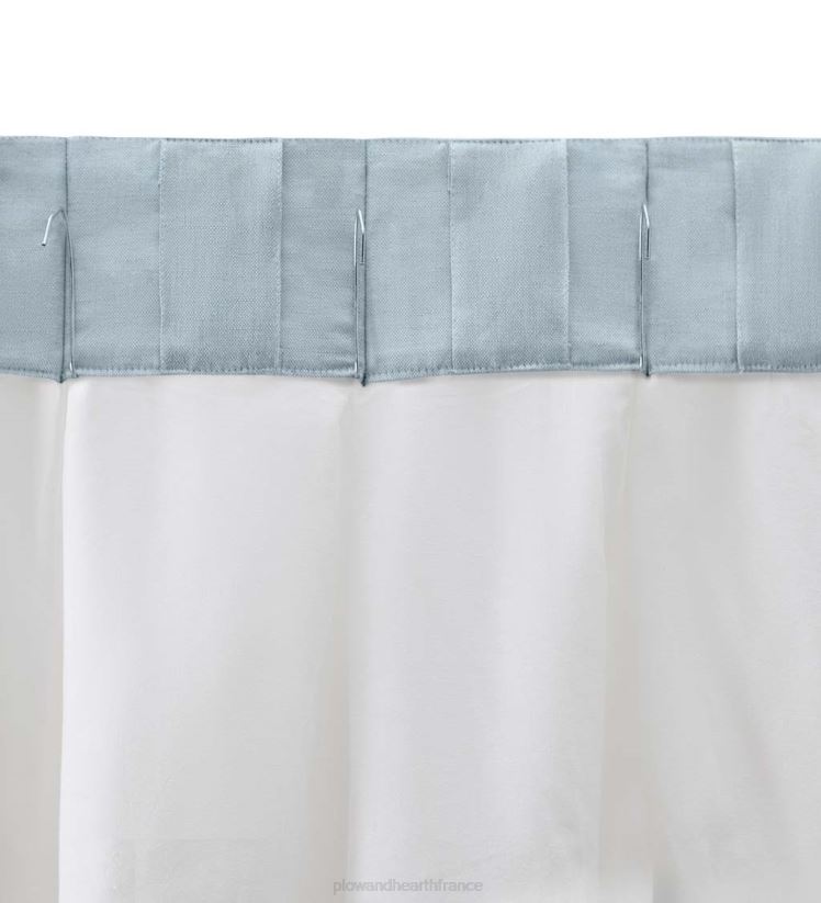 Plow & Hearth articles ménagers rideaux sereins en mélange de lin 0BNZ2607