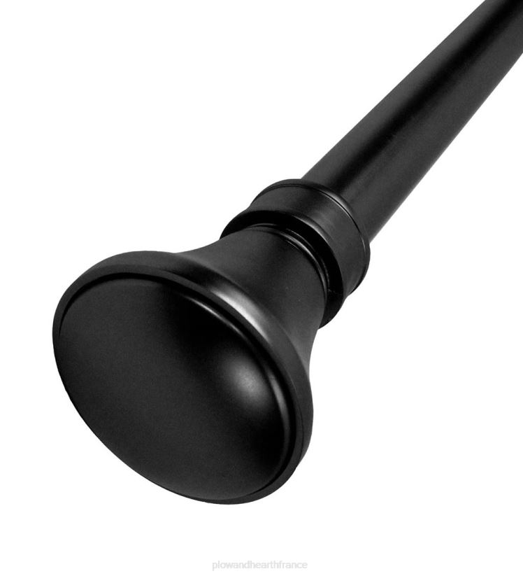 Plow & Hearth articles ménagers Collection de tringles à rideaux réglables Lexington avec embout évasé 0BNZ2631