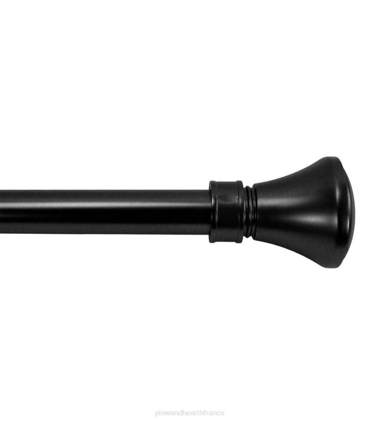 Plow & Hearth articles ménagers Collection de tringles à rideaux réglables Lexington avec embout évasé 0BNZ2631