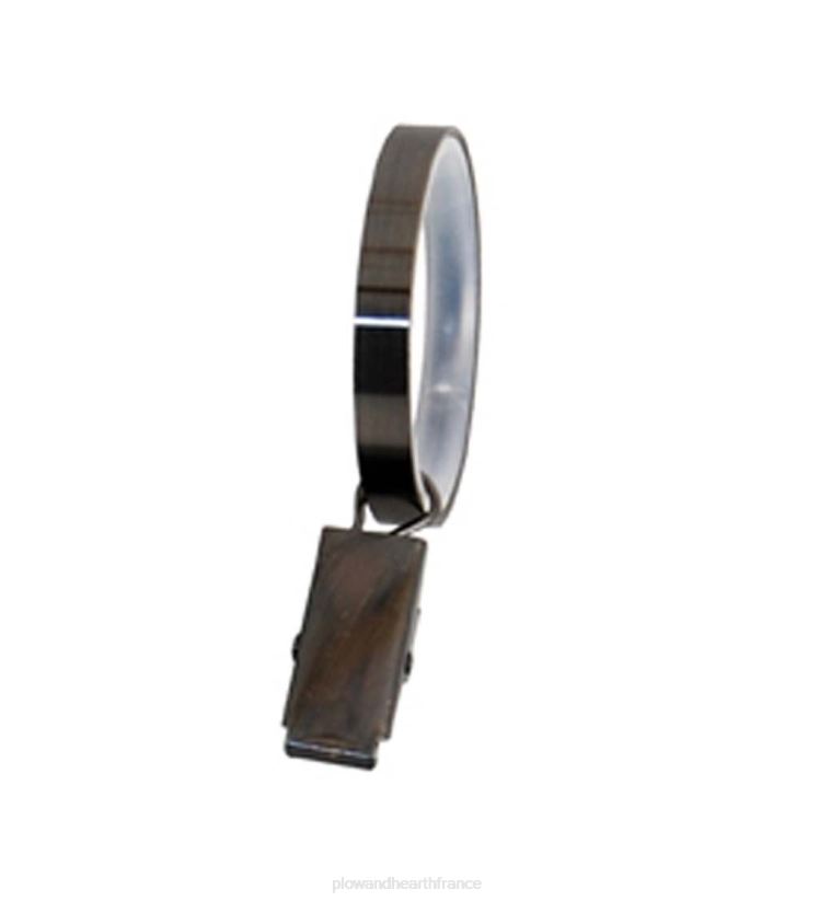 Plow & Hearth articles ménagers anneaux de rideau, lot de sept - bronze 0BNZ2635