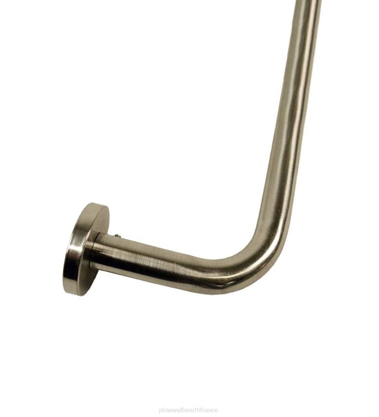 Plow & Hearth articles ménagers ensemble de tringle à rideau réglable pour baie vitrée - expresso 0BNZ2643