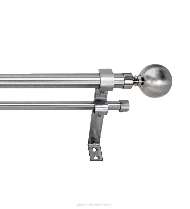 Plow & Hearth articles ménagers jeu de tiges doubles à embout boule 0BNZ2639