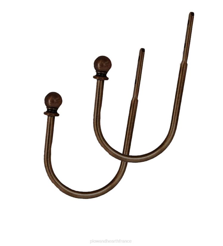 Plow & Hearth articles ménagers retenues, paire - bronze 0BNZ2641