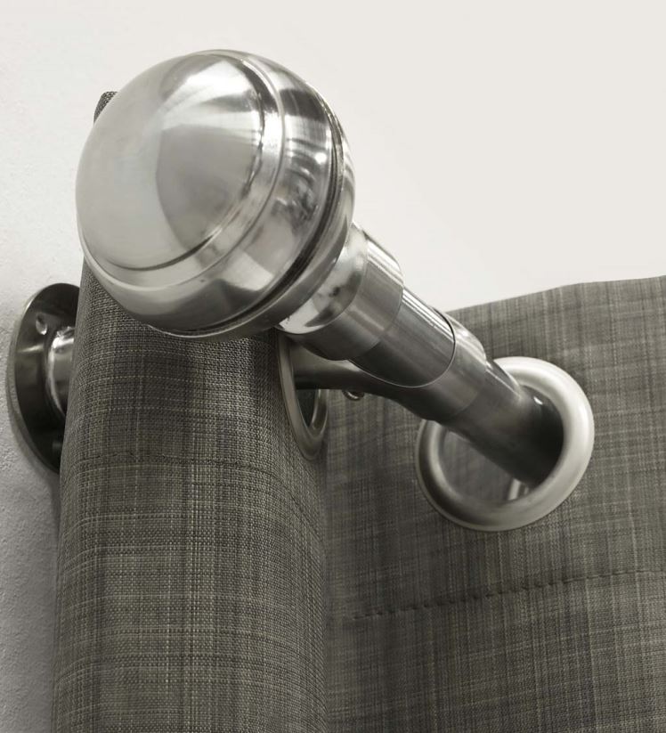 Plow & Hearth articles ménagers tringles à rideaux occultantes et réglables à œillets thermaplus 0BNZ2130