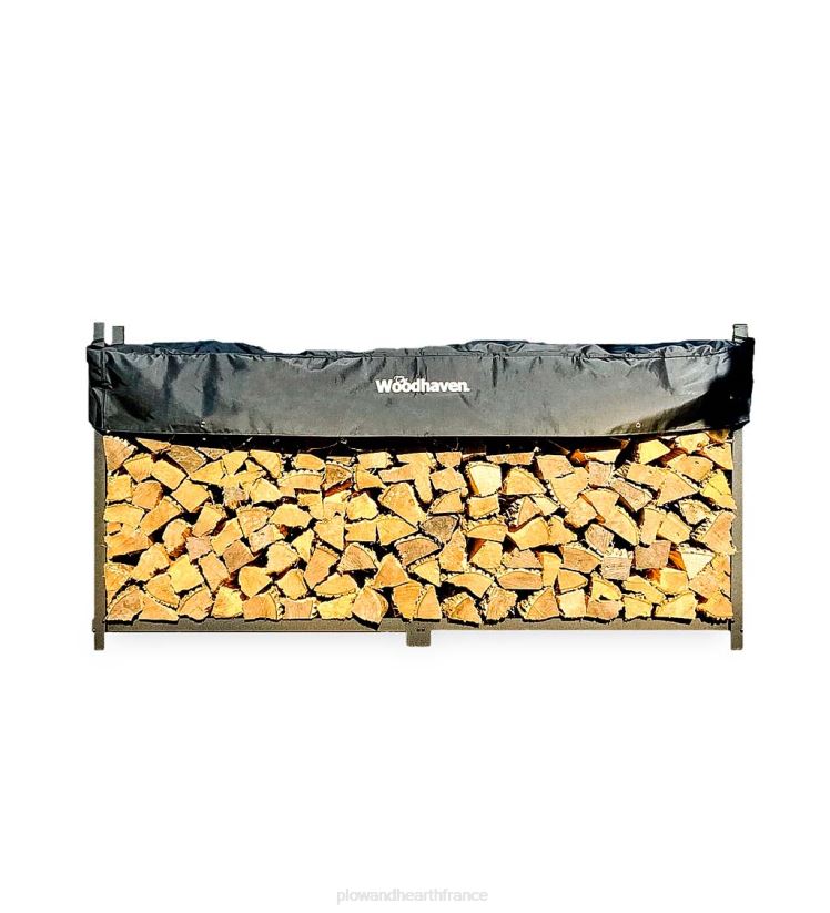 Plow & Hearth accessoires support à bois portable avec couvercle 0BNZ2849