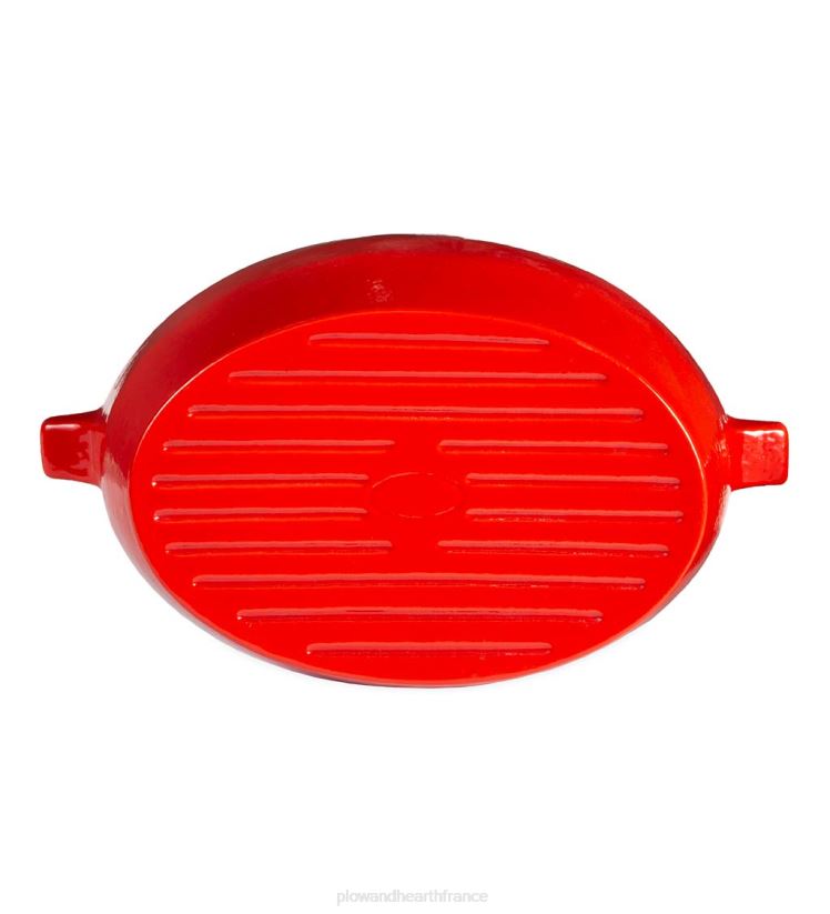 Plow & Hearth accessoires 2,3 pintes. Cuiseur vapeur pour poêle à bois en treillis en fonte - noir 0BNZ3228