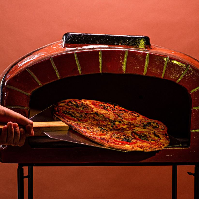 Plow & Hearth accessoires four à pizza au vin Talavera Vésuve 0BNZ2948