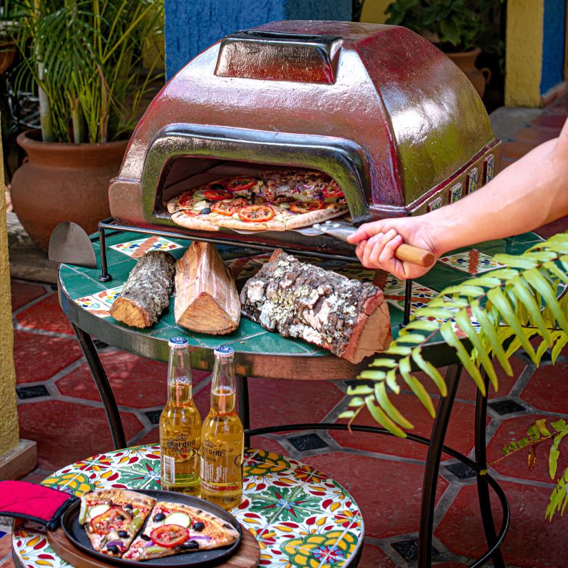 Plow & Hearth accessoires four à pizza talavera etna 0BNZ2942