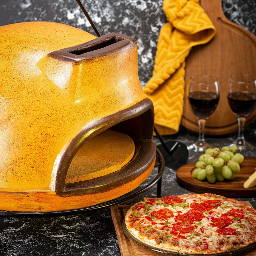 Plow & Hearth accessoires four à pizza talavera florence 0BNZ2945