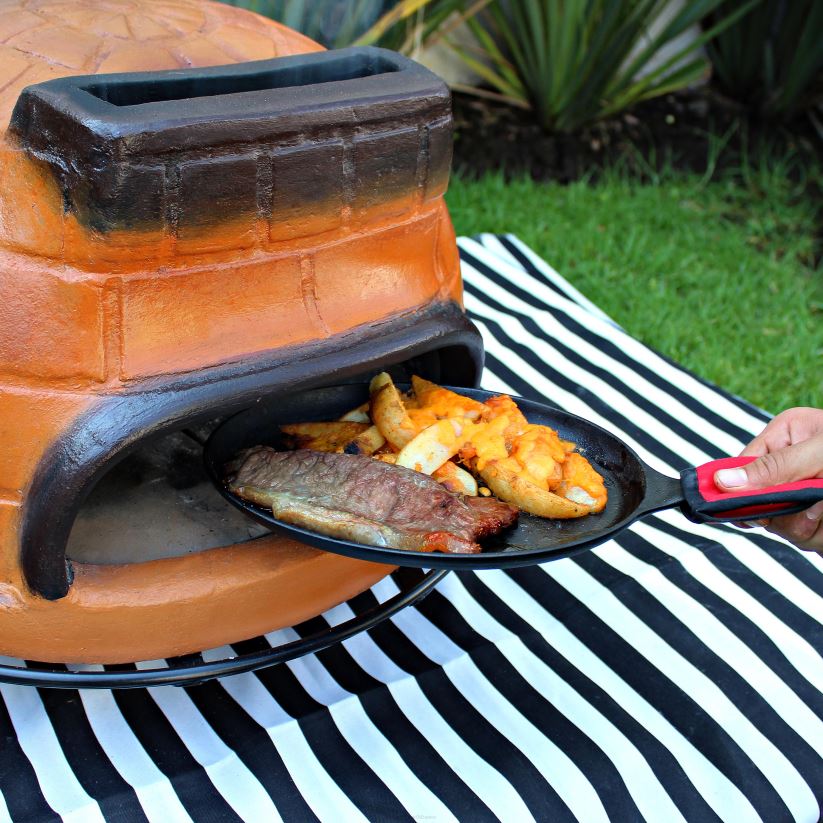 Plow & Hearth accessoires four à pizza talavera sienne 0BNZ2950