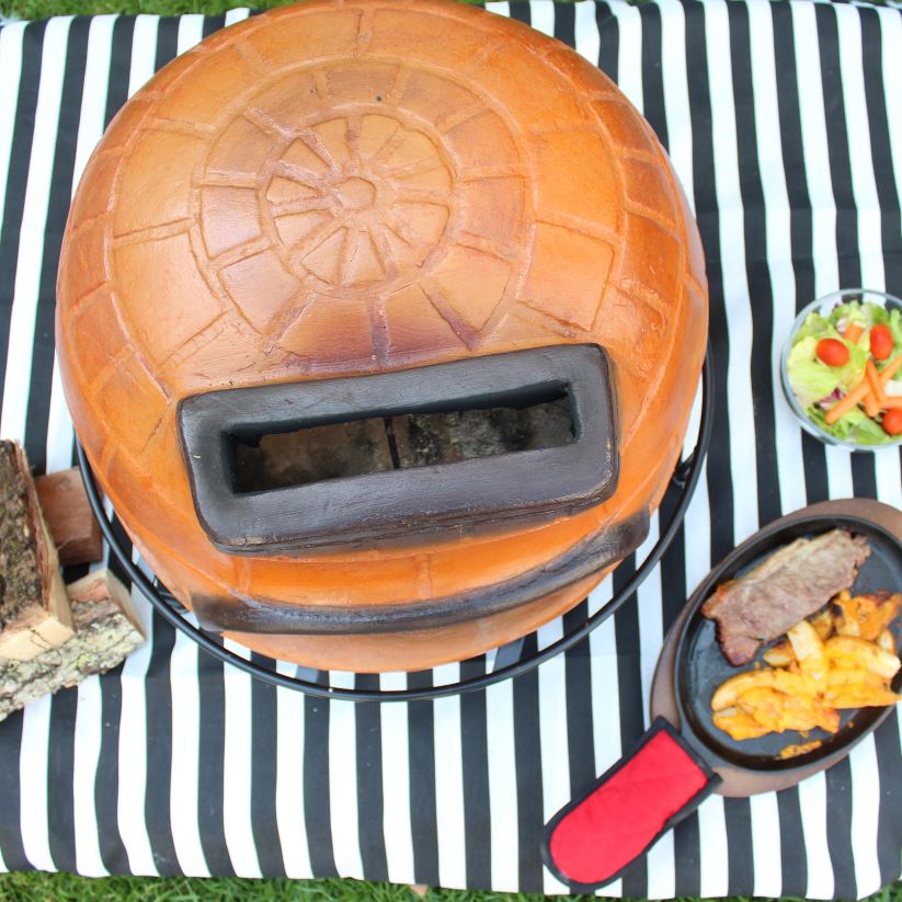 Plow & Hearth accessoires four à pizza talavera sienne 0BNZ2950