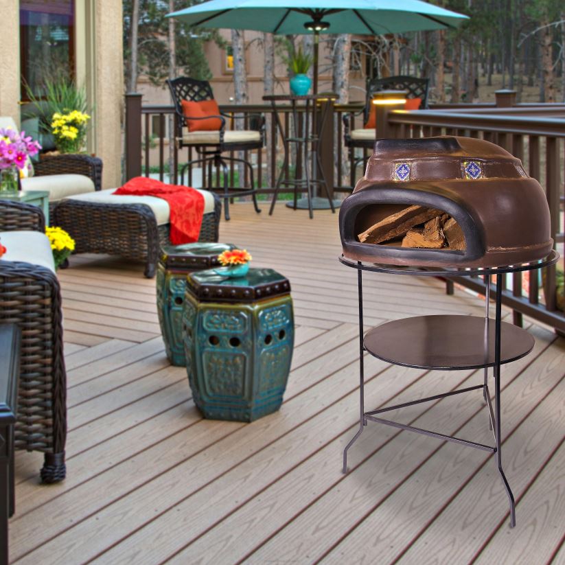 Plow & Hearth accessoires grand four à pizza Talavera 0BNZ2944