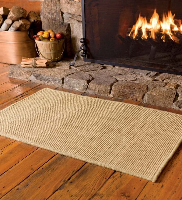 Plow & Hearth accessoires Tapis Dalton en laine mélangée, 2' x 3'6