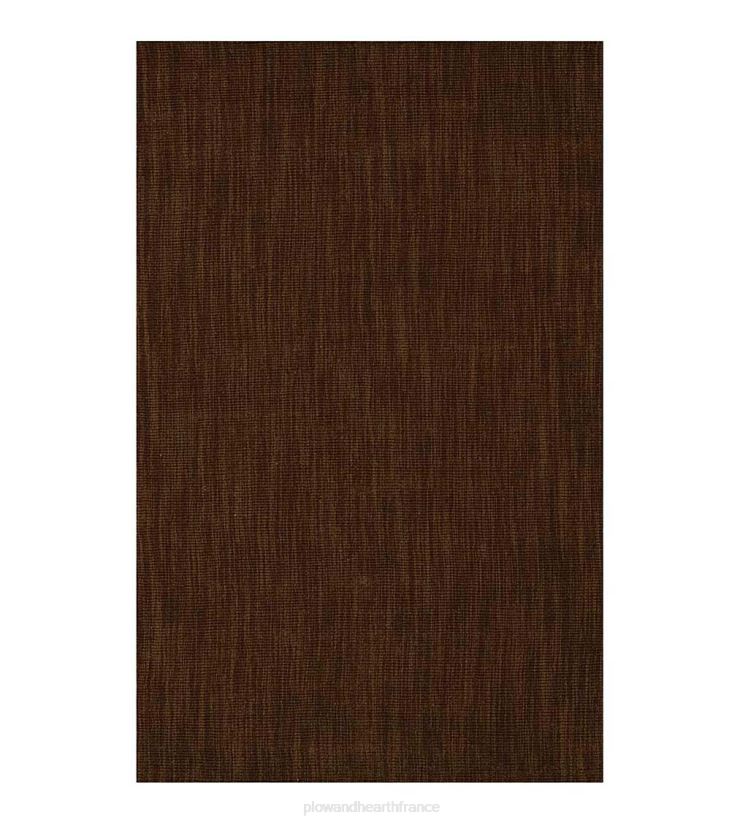 Plow & Hearth accessoires Tapis Dalton en laine mélangée, 3'6"x 5'6" - chocolat 0BNZ2804