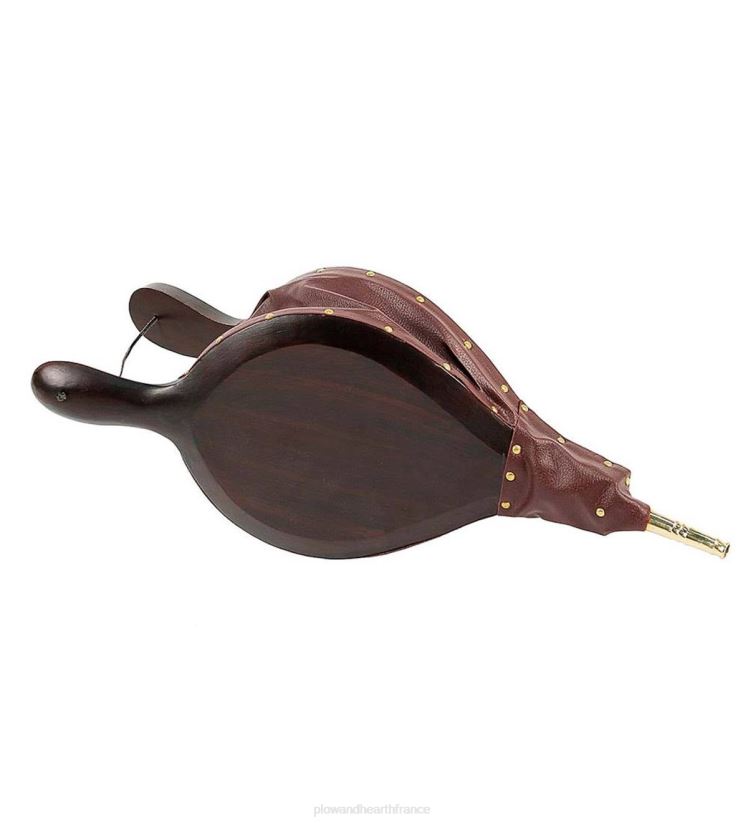 Plow & Hearth cheminée soufflet style shaker en bois et cuir 0BNZ2717