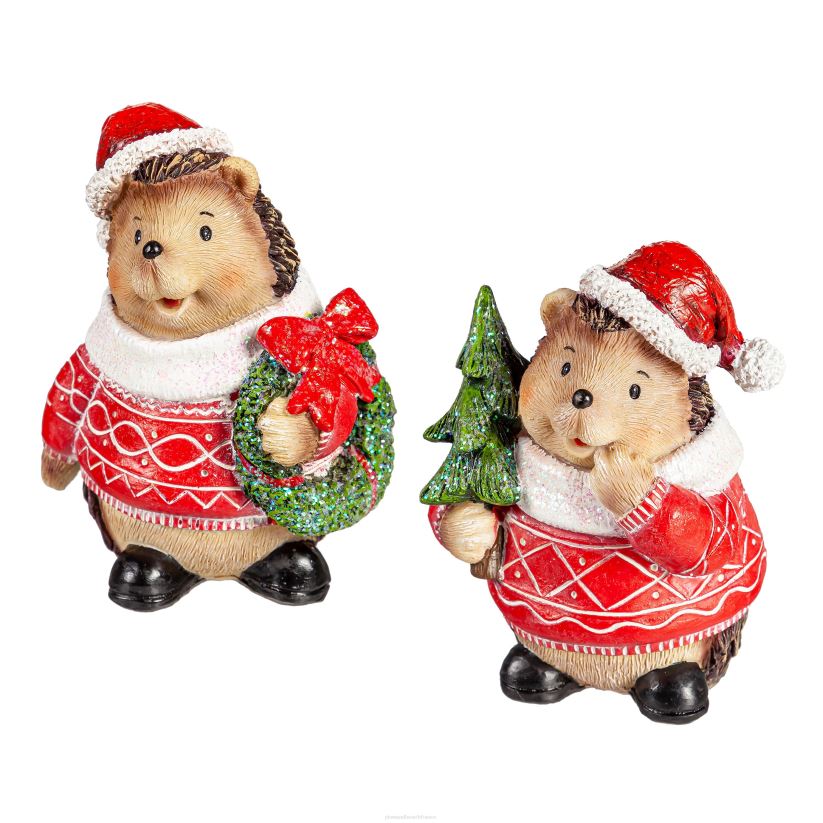 Plow & Hearth cheminée amis de la forêt de vacances, lot de 2 0BNZ2822