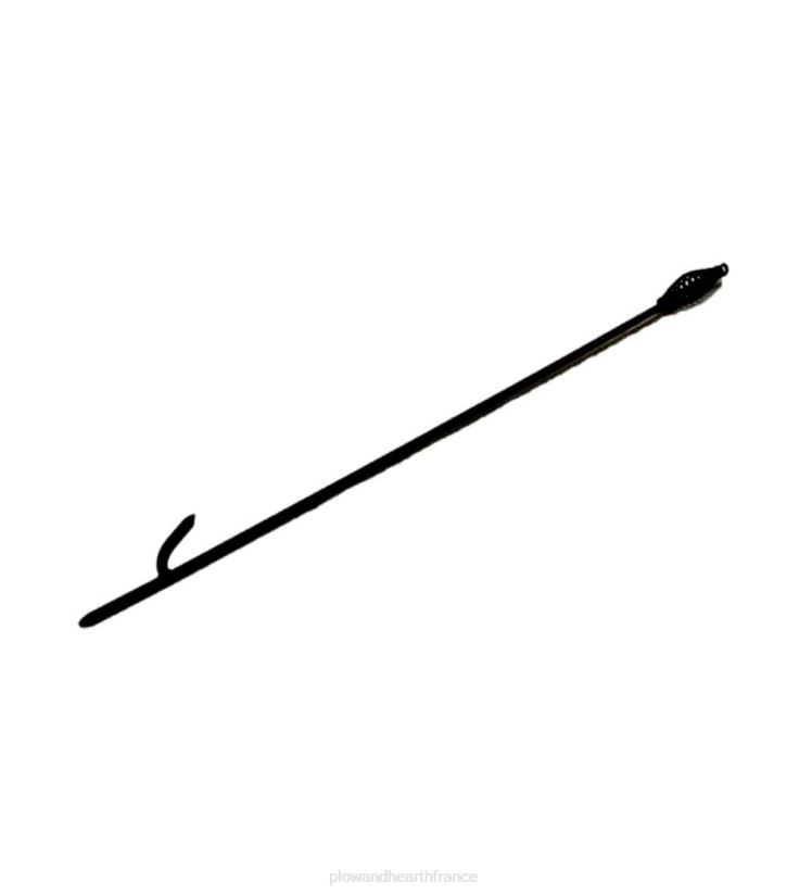 Plow & Hearth cheminée Tisonnier de cheminée à poignée spirale - noir 0BNZ2787