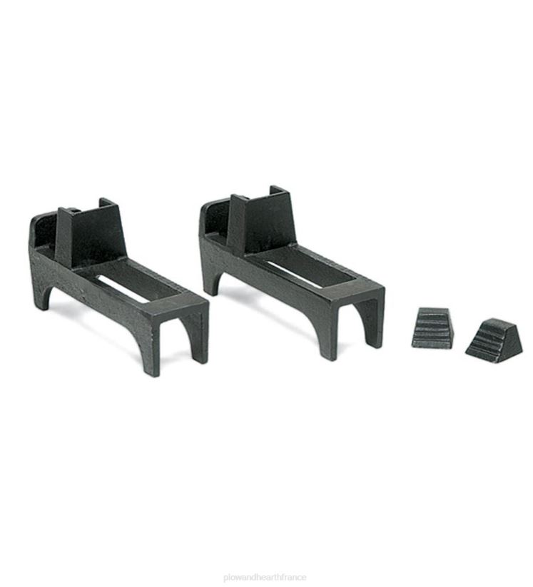 Plow & Hearth cheminée Plaque de cheminée en fonte bouquet au fini noir mat 0BNZ2815