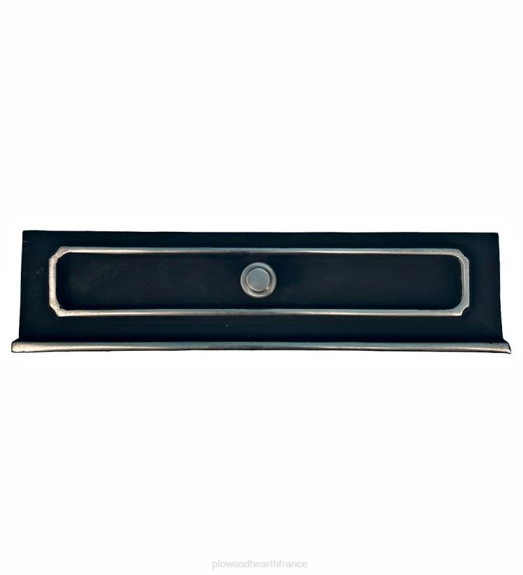 Plow & Hearth cheminée brasero de style gothique avec plaque de cheminée 0BNZ2820