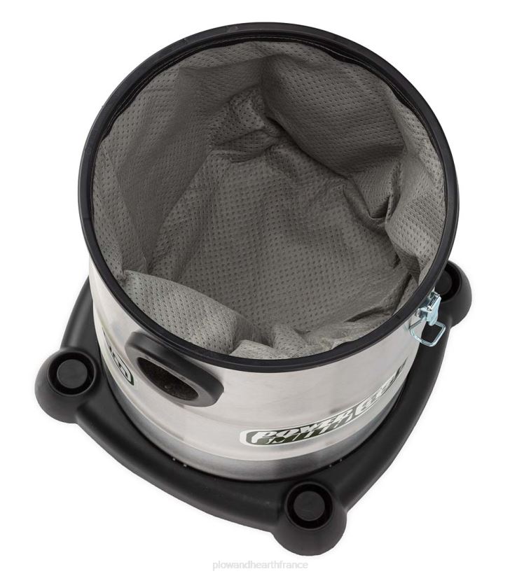 Plow & Hearth cheminée aspirateur à cendres chaudes pour foyer robuste et filtres de remplacement 0BNZ2825